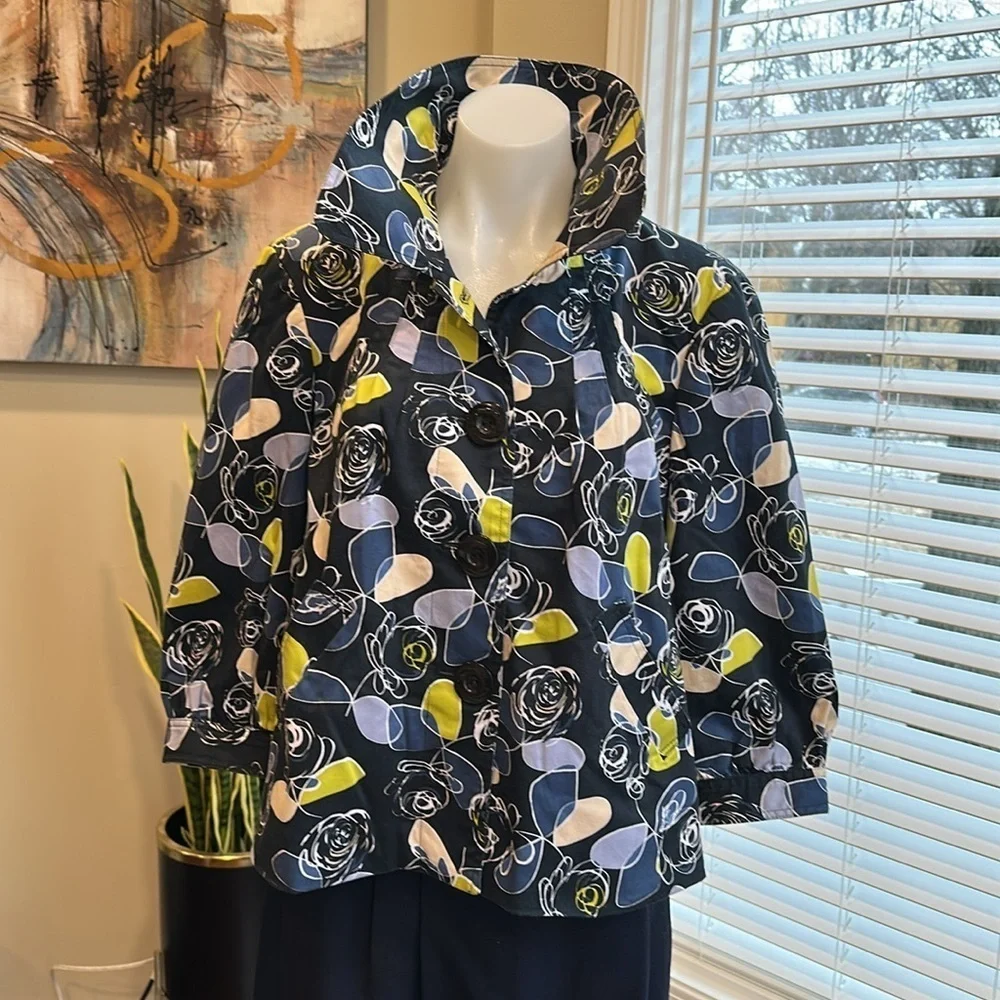 Vintage Requirements Shirt Jacket Size Large - Picture 3 of 15